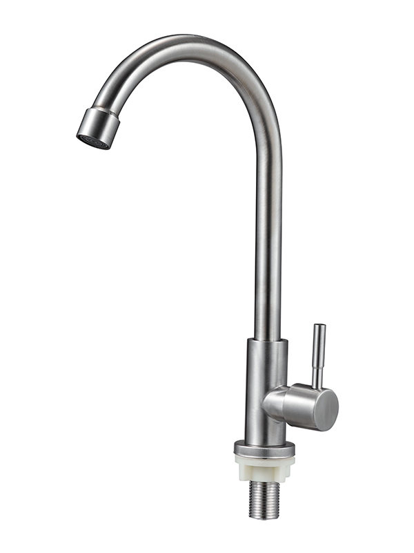 SP311 Wall Kitchen tap stainless steel