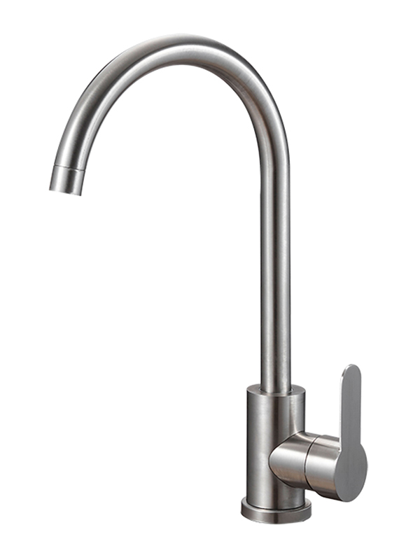 SS404 Single Handle Stainless Steel Bath Mixer