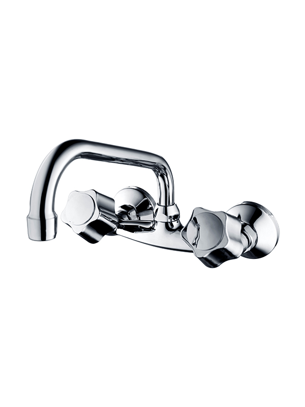 ZD60-03 Wall Kitchen tap Brass