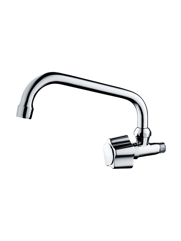 ZD60-04 Double Handle Brass Wall Kitchen Mixer