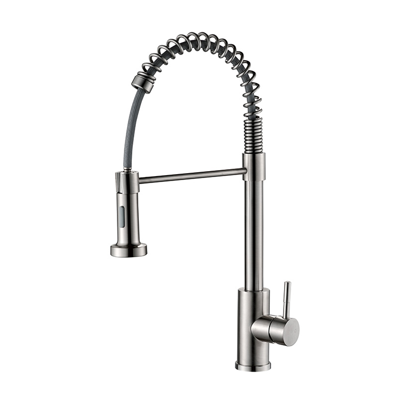 SP321 Wall Kitchen tap stainless steel