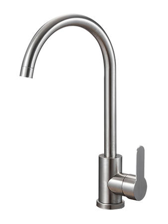SS404 Single Handle Stainless Steel Kitchen Mixer