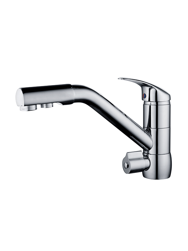 ZD101-07B Single Handle Brass 3-Way Kitchen Mixer