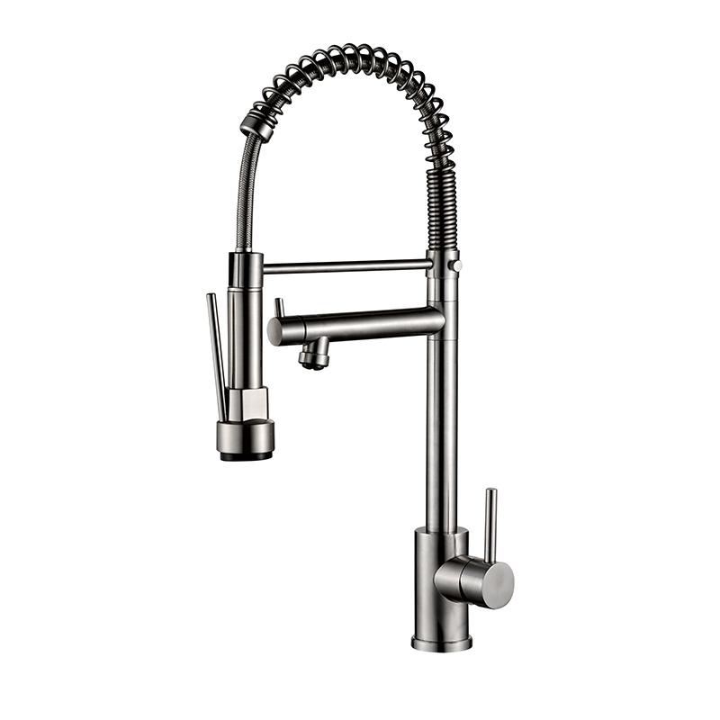SP322 Single Handle Stainless Steel 3-Way Kitchen Mixer