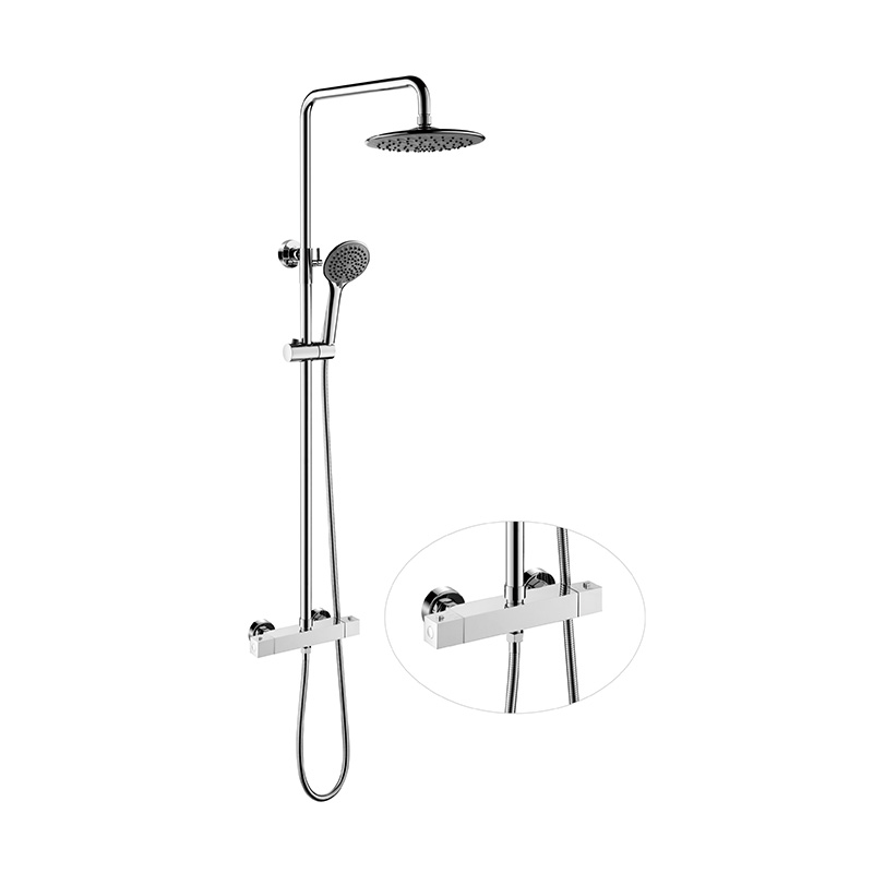 CS18 Single Handle Brass Shower Mixer