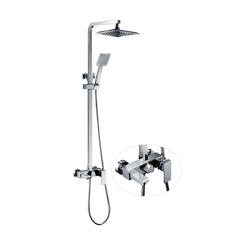 CS02 Single Handle Brass Shower Mixer