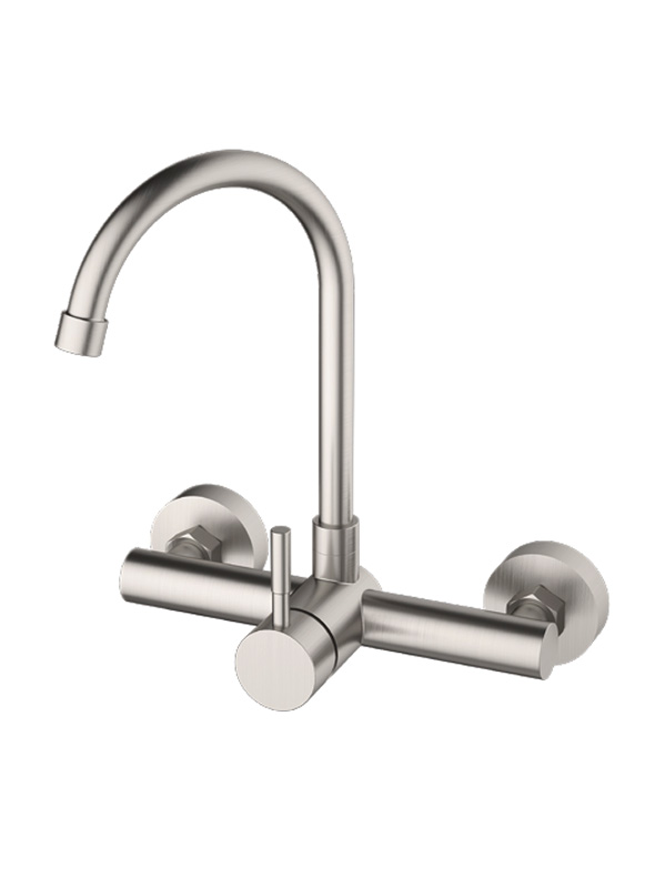 SP372 Single Handle Stainless Steel Kitchen Mixer